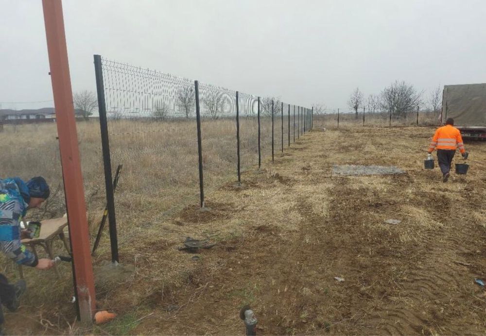 Vand si fac garduri din plasa bordurată