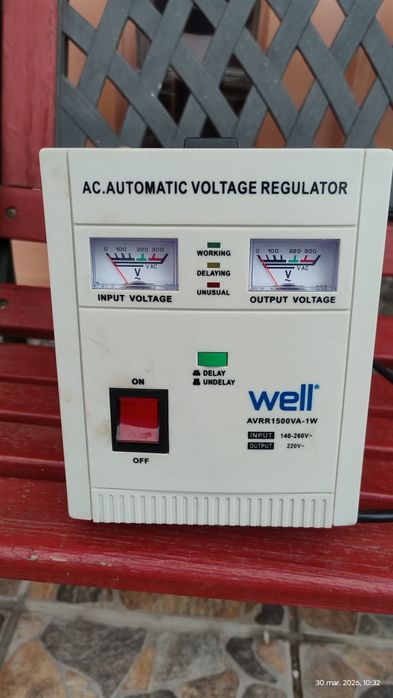 Vând stabilizator tensiune Well