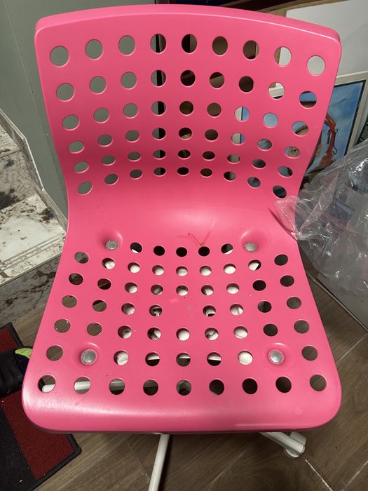 Ученически, детски стол за момиче IKEA