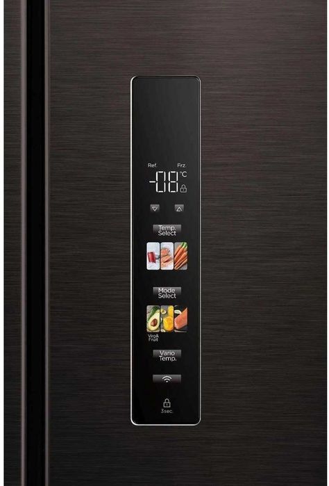 Холодильник Midea MDRM691MIE22 | 530 л | No Frost | Черное стекло