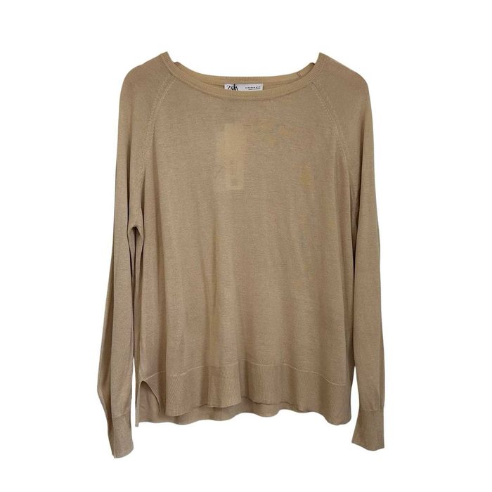 Пуловер Zara с дълъг ръкав, размер M