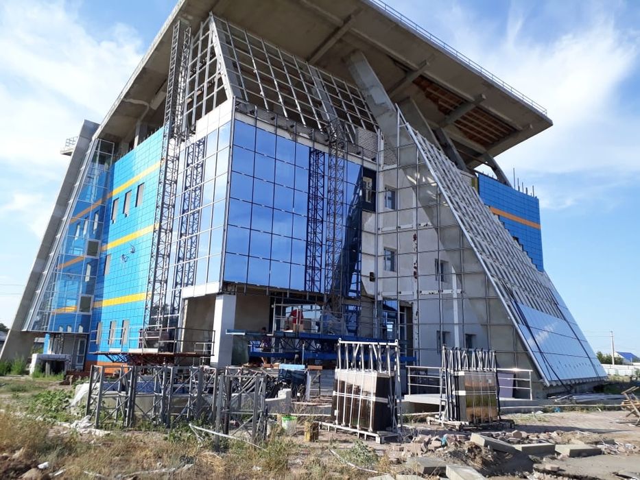 Витражи алюминиевые