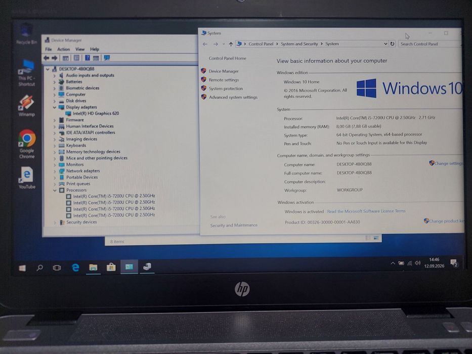 Laptop Hp Elitebook i5