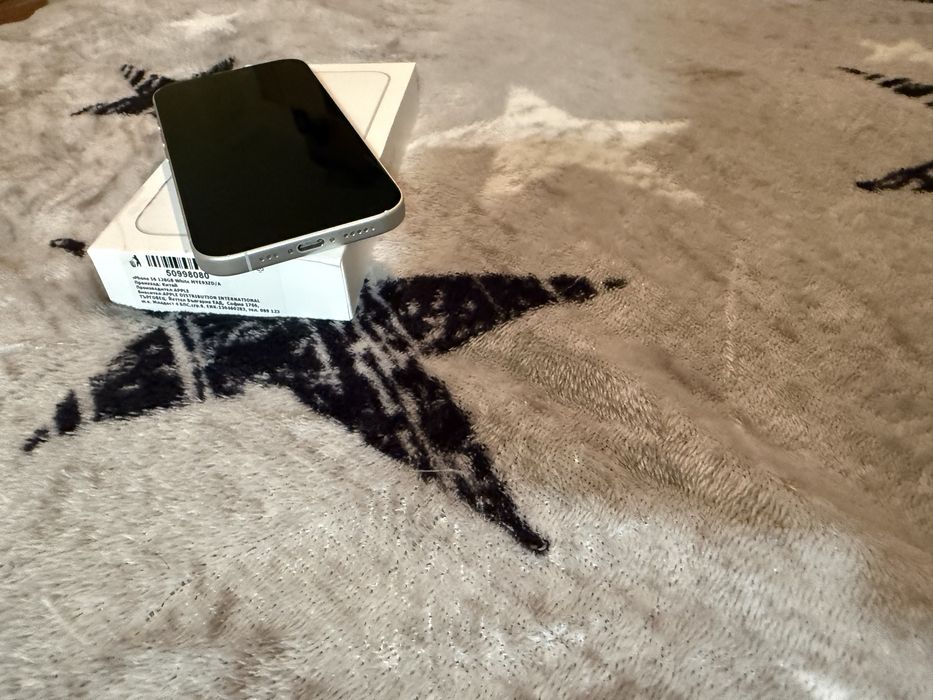 iPhone 16, White, 128GB