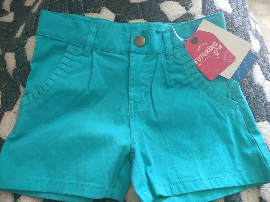 Шортики на девочку размер 122