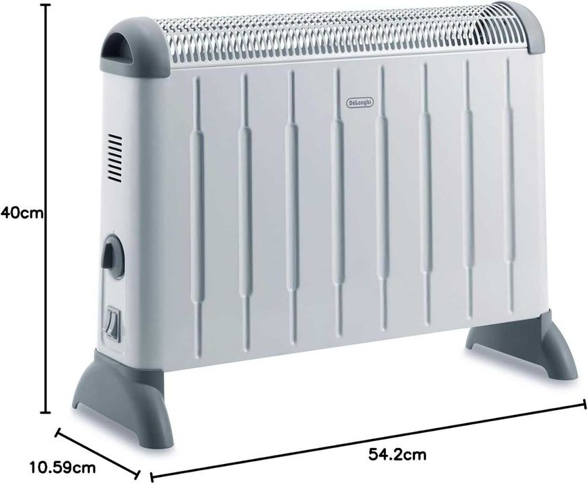 Конвектор De'Longhi HCM2030 за помещения до 60 м³, 3 степени, 2000W