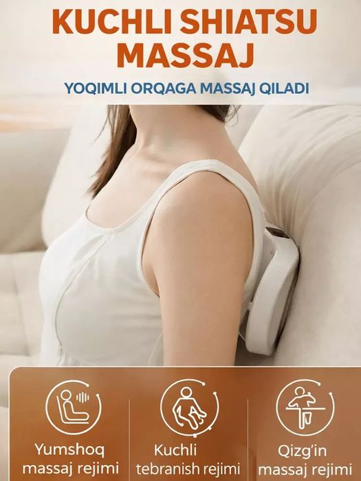 Vibro massaj bilbogʻi ozish uchun infraqizil  isitish 8 rijimli