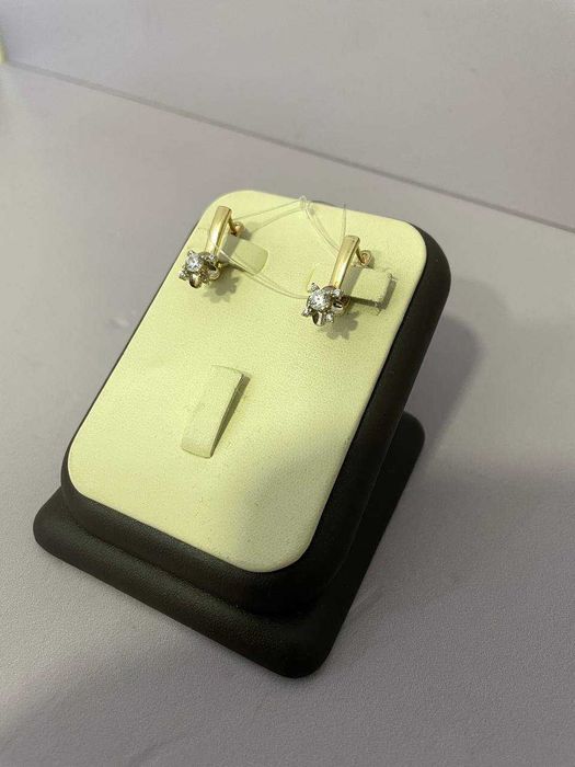 Золотые серьги 585 / СА27612