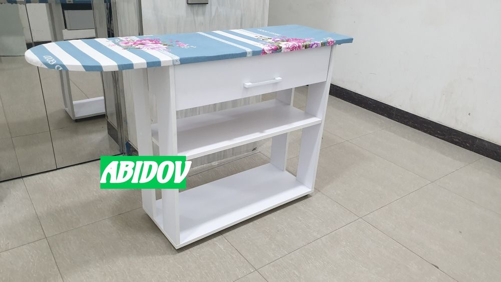 2в1 гладильная доска + комод на колёсиках.