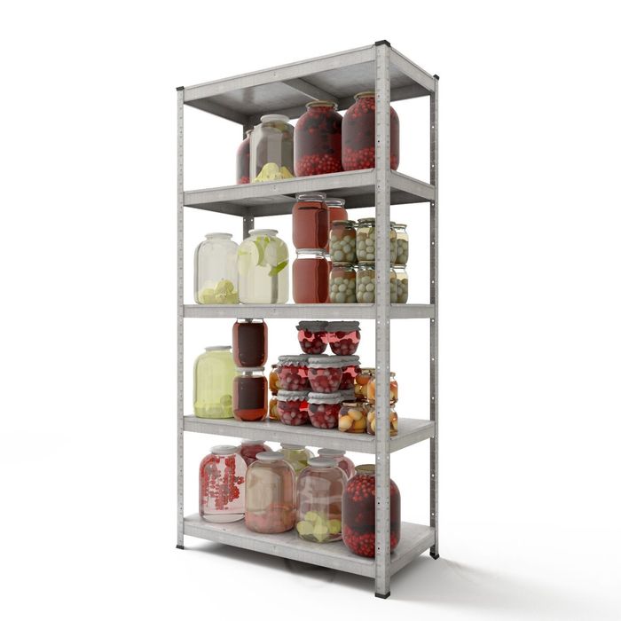 Металлические стеллажи для вашего дома, Стеллажи для банок, Складские
