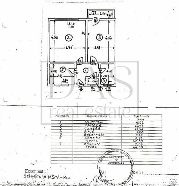 Apartament 2 camere de renovat | Primaverii | Jean Monnet