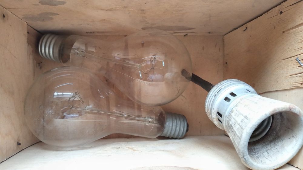 Лампы (2 шт.) 500 вт.