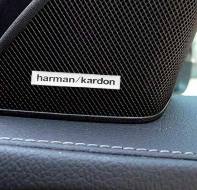 Комплект емблеми harman/kardon за автомобилни тонколони 4 бр./комплект