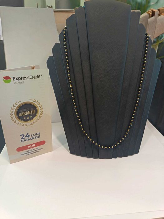 (AG41) Colier aur, 14k b27163.5.32 Certificat de garantie