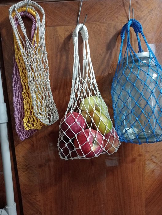 Мини авоськи макраме