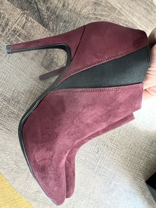 Botine mov, dama, mov, masura 38, H&M