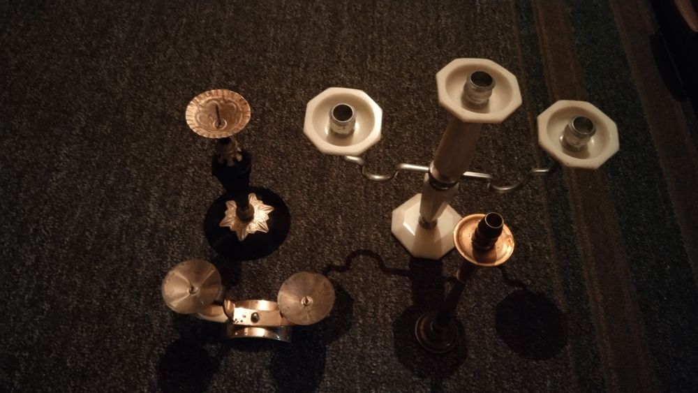 Подсвечник 3х рожковый.