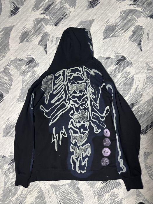 Travis scott cactus jack fragment skeleton jacket