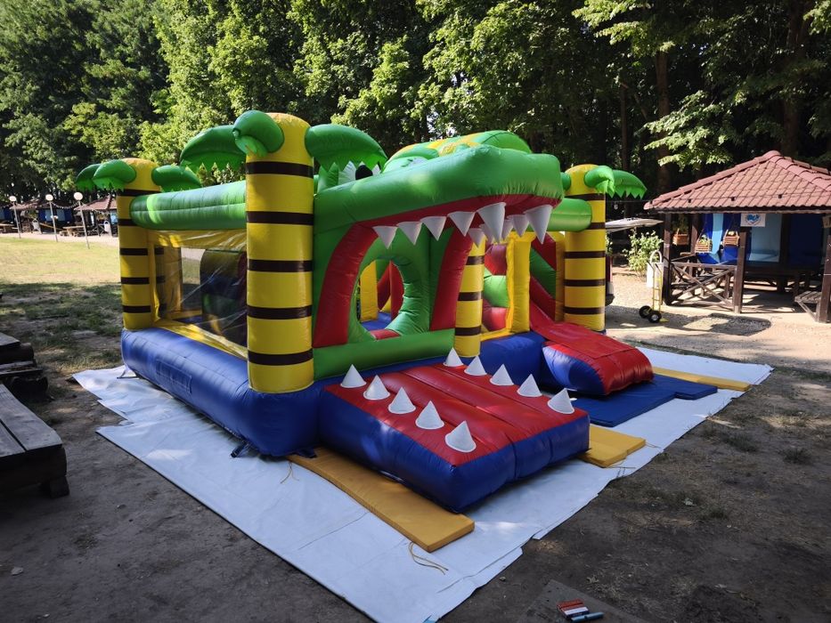 Веселият Крокодил/ детски батут