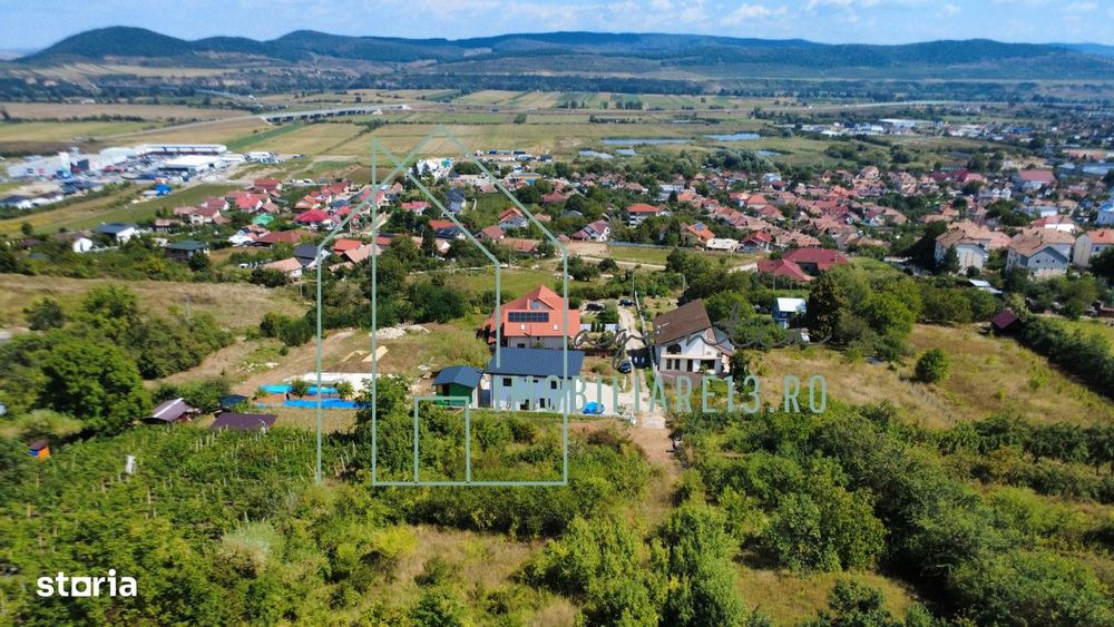 De Vanzare 3 Parcele Teren Intravilan – Str. Gheorghe Doja, Aiud