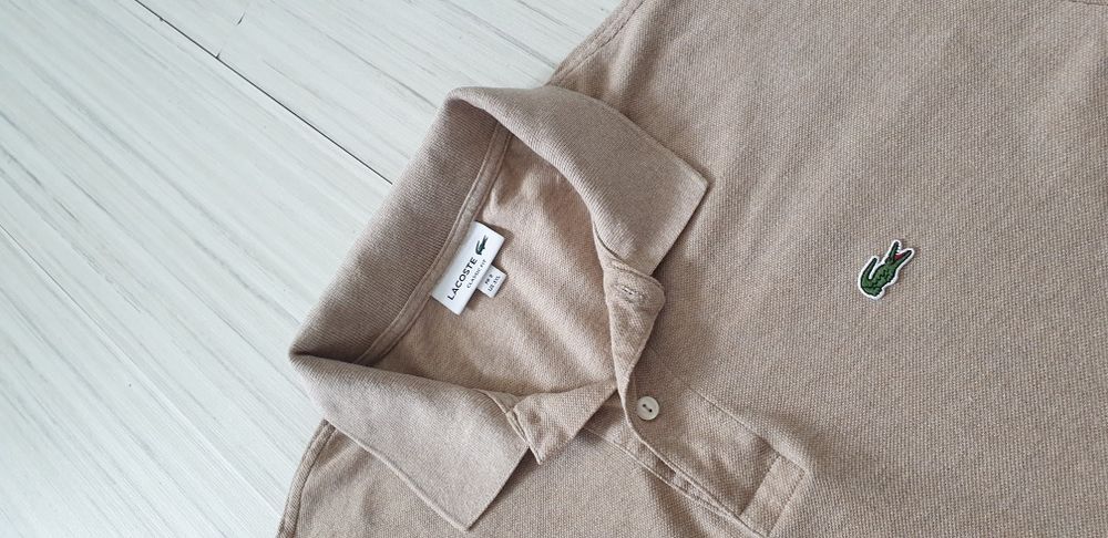 Lacoste Pique Cotton Classic Fit Size 8 - 3XL ОРИГИНАЛ Мъжка Тениска!