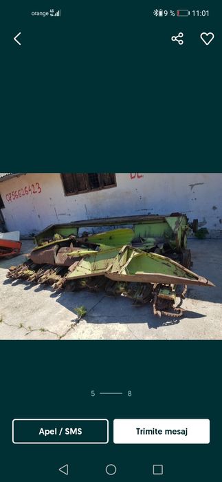 Dezmembrez heder porumb