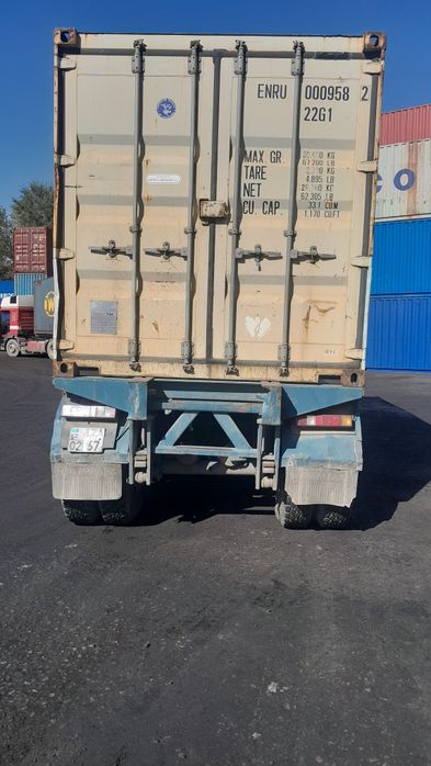 Маз тягачь с прицепом