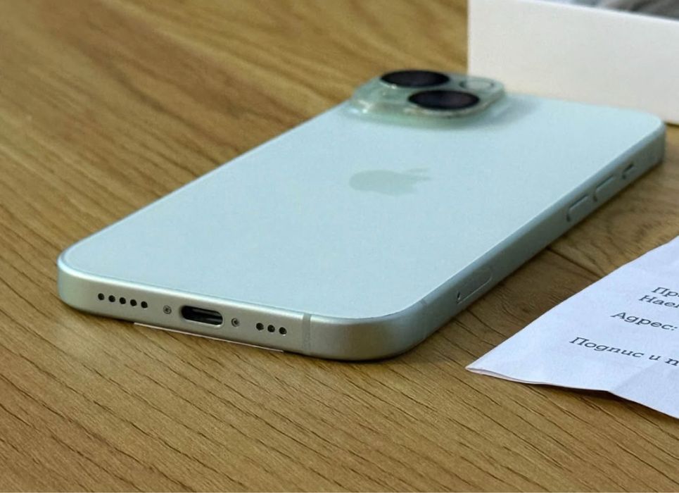 Бартер iPhone 15 128gb 99%  гаранция А1
