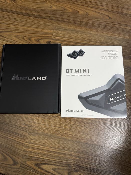 Intercom moto nou la  cutie Midland bt mini(nu cardo,sena )