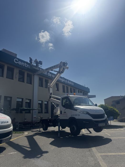 Inchiriez nacele PRB 15-24-25m toaletat arbori, montaj jgheaburi etc