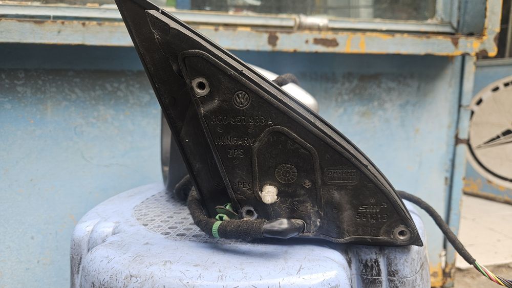 Ляво Странично огледало за VW Passat B7/Пассат Б7 Сиво черно