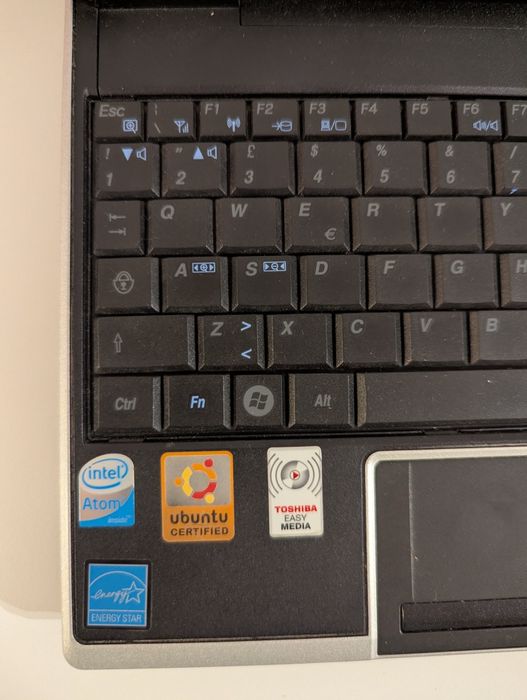 Vand Toshiba NB100 notebook