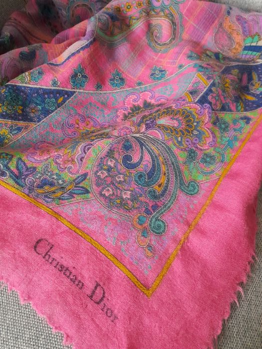 Esarfa Christian Dior, casmir, 1200 lei