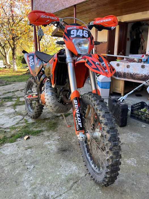 cross enduro KTM EXC 200 cu acte, inmatriculat, cu accesorii