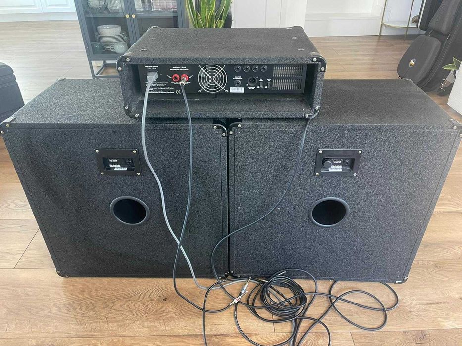 Marshall dynamic bass system set amplificator si 2 boxe 600 w