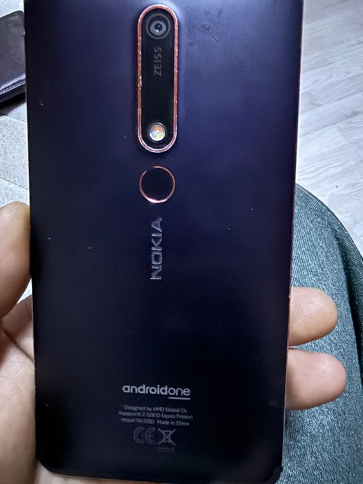 Нокиа 6 1 запазен продавам го защото си купих нов телефон