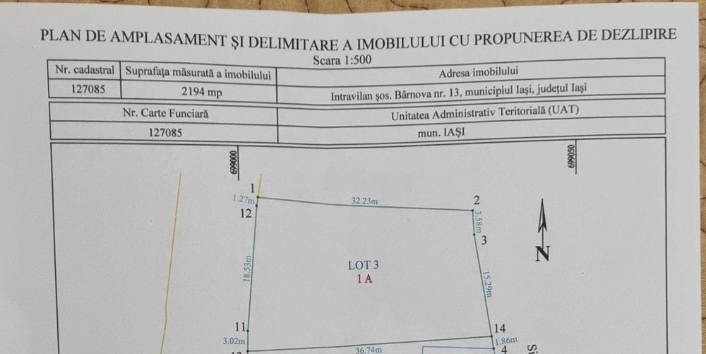 Teren Intravilan Bucium