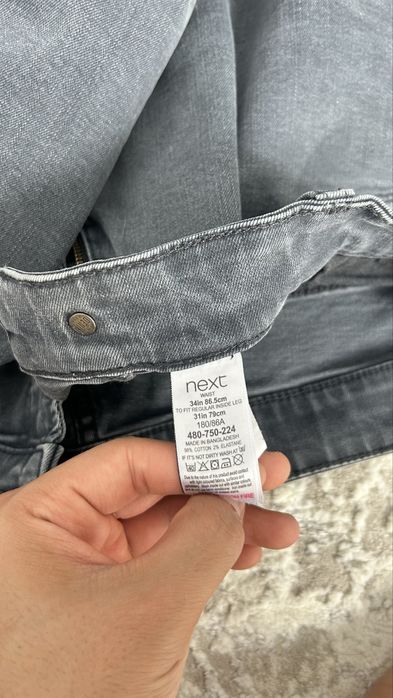 Джинсы  slim fit