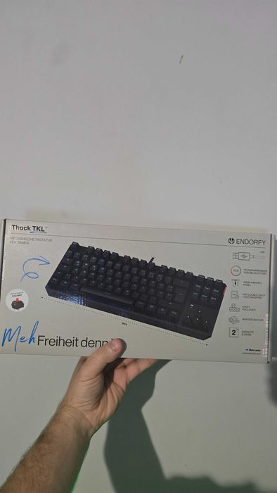 КАТО НОВА Endorfy Thock TKL клавиатура