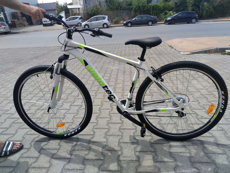 SPRINT Алуминиев велосипед 29" Velotec PRO бял/зелен