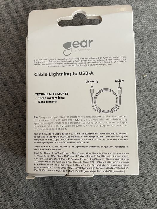Cablu lightning usb