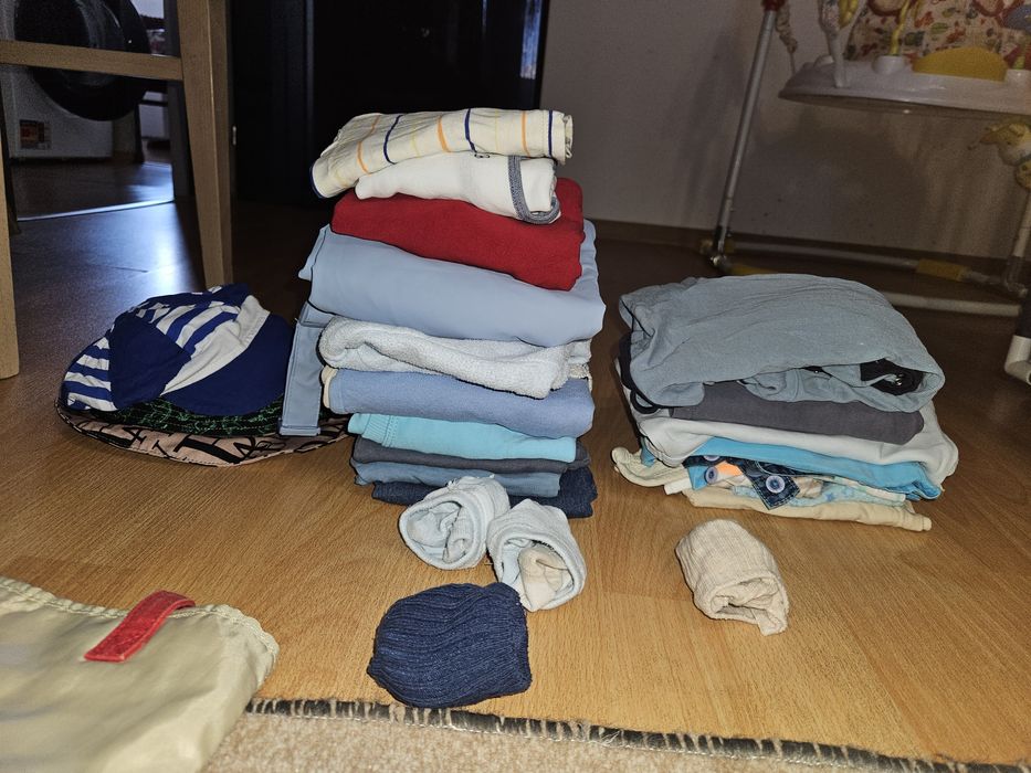 Зимни и Летни бебешки дрешки за момче 6-12м.