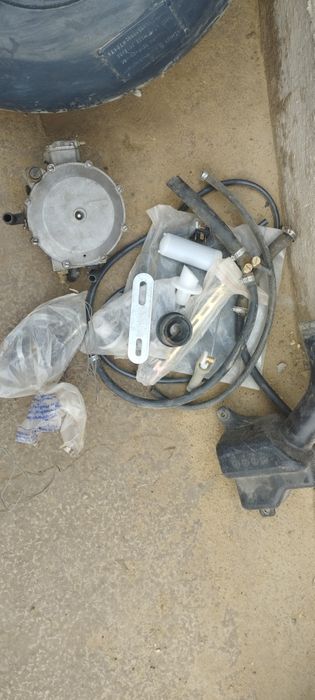 Пропан балон 48 л редукторы менен Нексия 1-2 болады.