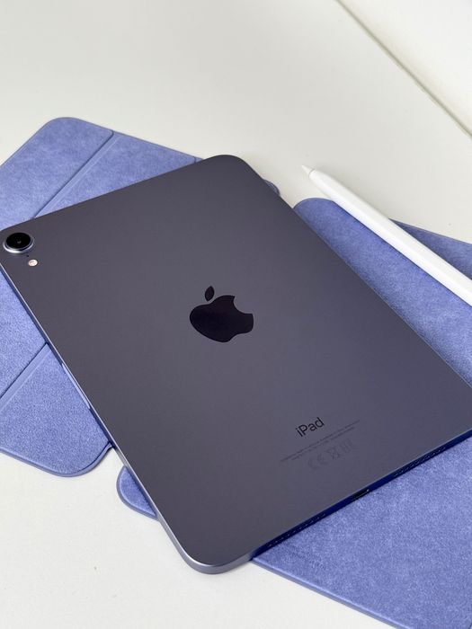 iPad Mini 6 64GB Wi-Fi Mov + Apple Pencil 2 + Smart Folio - impecabil
