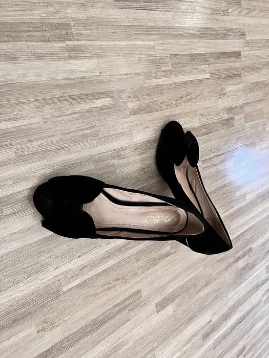 Туфли замшевые