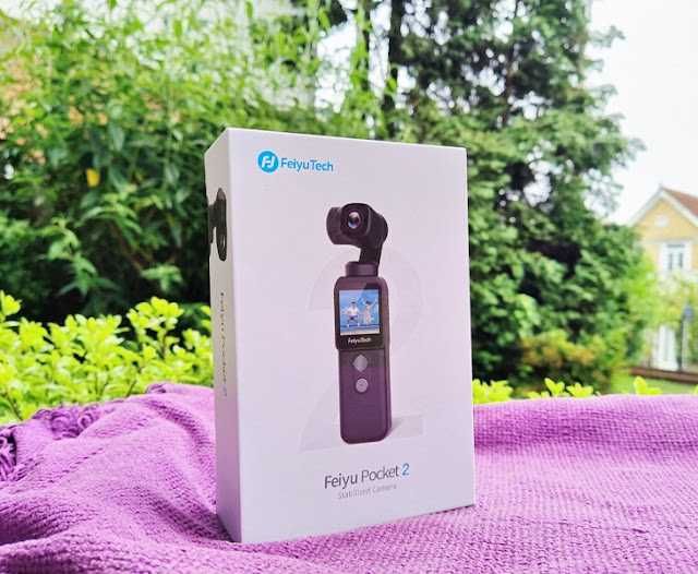Camera mini vlog pro 4K cu Gimbal 3 axe - FeiyuTech Pocket 2 (SIGILAT)