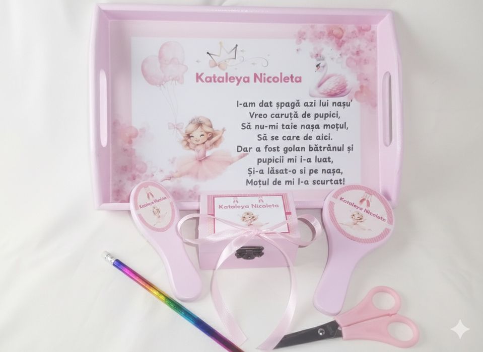 Tăvițe de moț personalizate