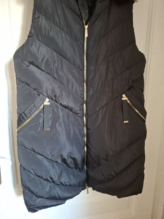 Дамски  елек с качулка