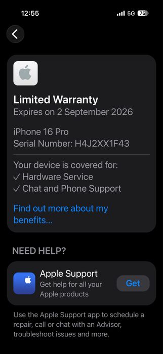 Iphone 16 Pro 256 GB с гаранция