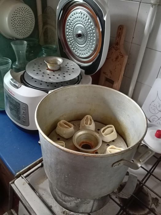 Посуда мантоварка, пароварка